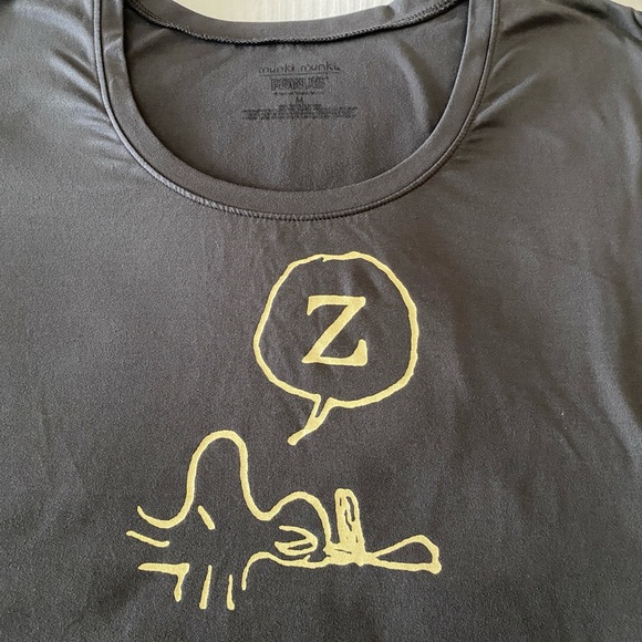 Munki Munki Peanuts Women’s Soft Nightshirt, Color Grey, SleepWear,Size Medium. - Picture 5 of 10